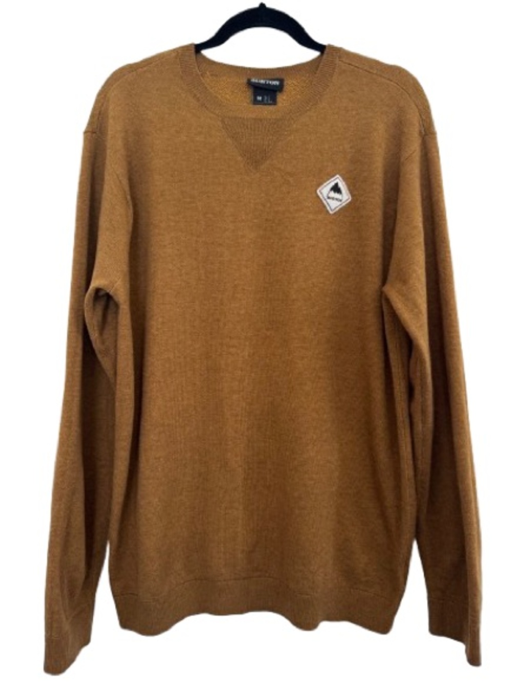 Burton Wild Country Sweater Wool Blend Pullover Crewneck Cozy Fall Winter